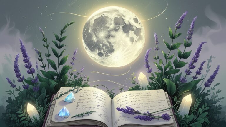 How to Break Negative Thinking with Moon Rituals