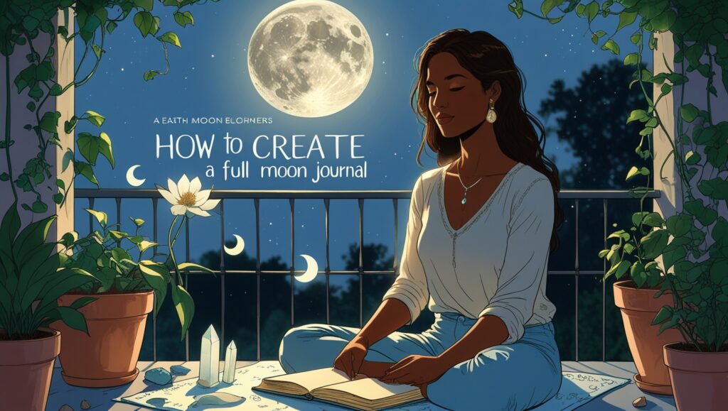 How to Create a Full Moon Manifestation Journal