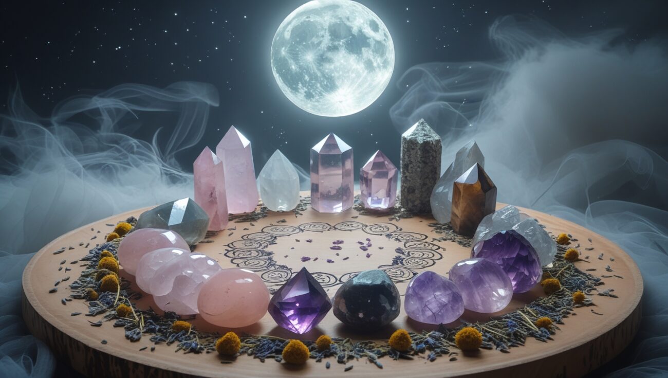 Best Crystals to Use During Full Moon Rituals