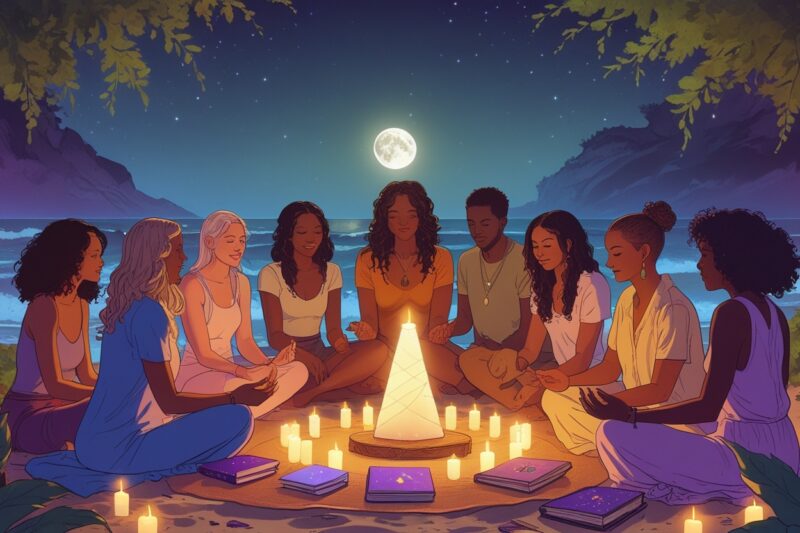 How to Host a Full Moon Circle with Friends