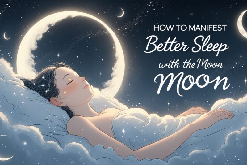 How to Manifest Better Sleep with the Moon