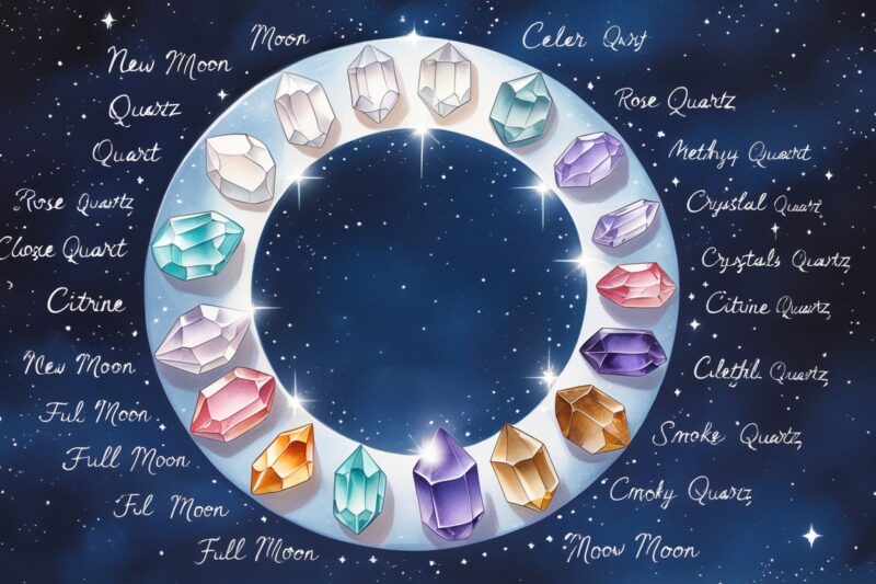 Best Crystals for Manifesting with Moon Phases