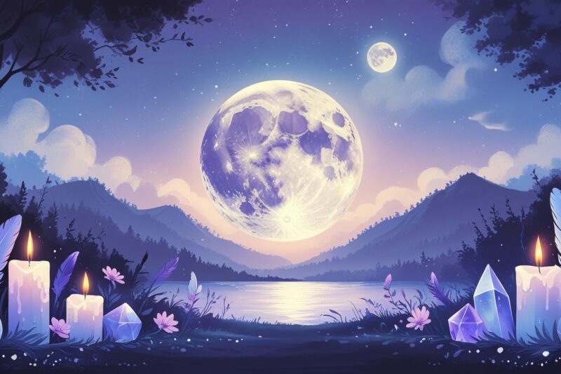 How to Release Anxiety with Full Moon Rituals