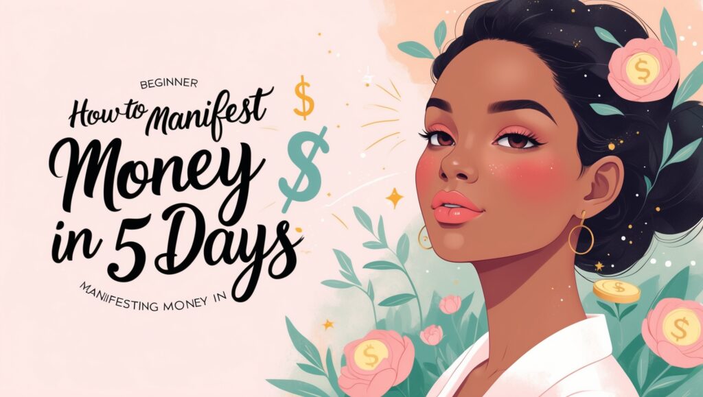 How to Manifest Money in 5 Days (Beginner Friendly)