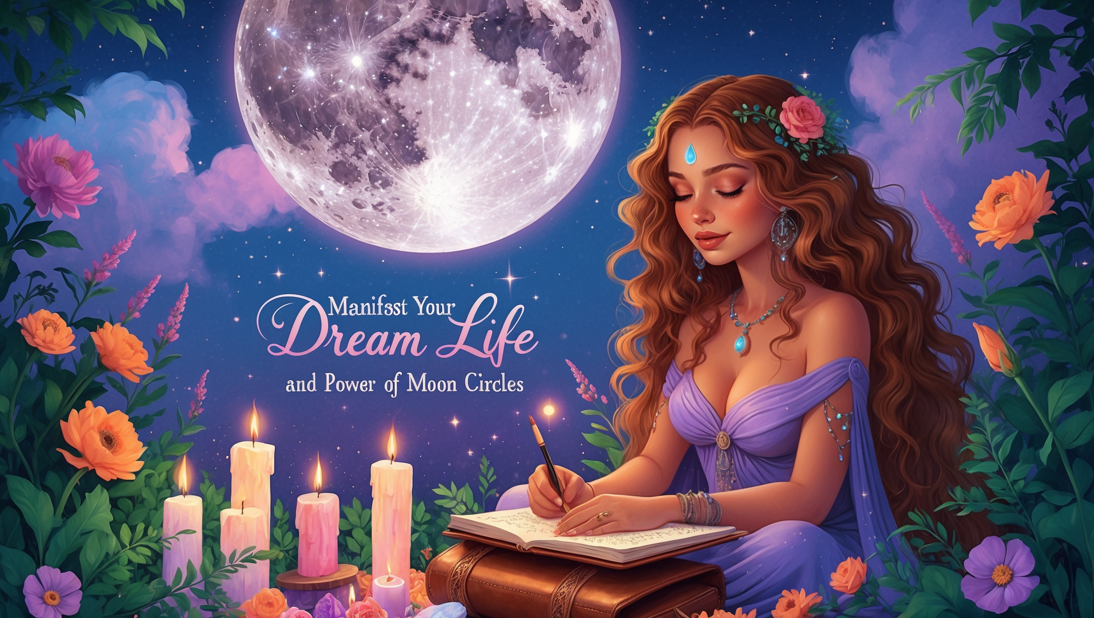 How to Manifest Your Dream Life + Power of Moon Circles