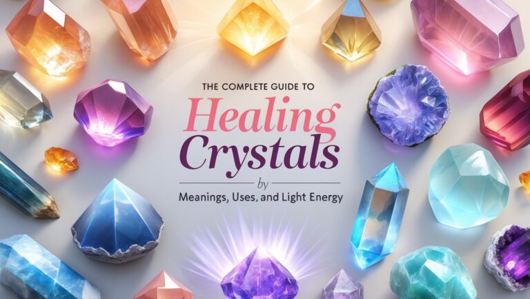 The Complete Guide to Healing Crystals by Color: Meanings, Uses, and Light Energy