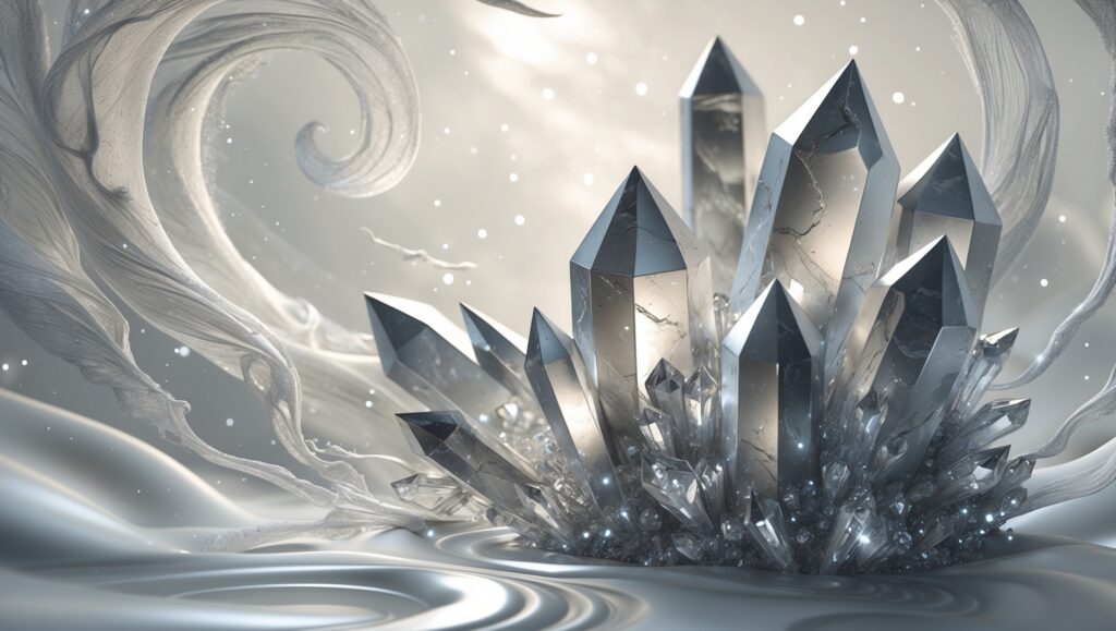 Gray and Silver Crystals: How to Reflect, Release, and Trust Divine Intuition