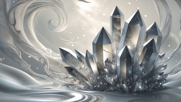Gray and Silver Crystals: How to Reflect, Release, and Trust Divine Intuition