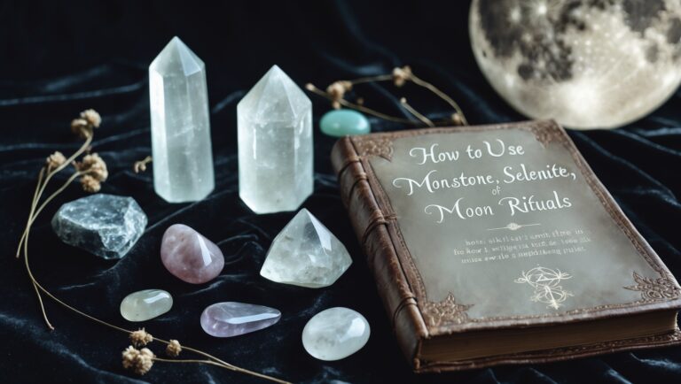 Best Crystals for Moon Rituals: How to Use Moonstone, Selenite, and More
