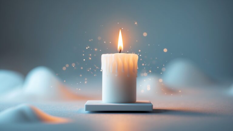 White Candle Magic for Intention: Clean Energy, Clear Focus