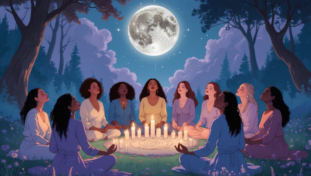 The Secret to Faster Manifestations: Moon Circle Rituals Explained