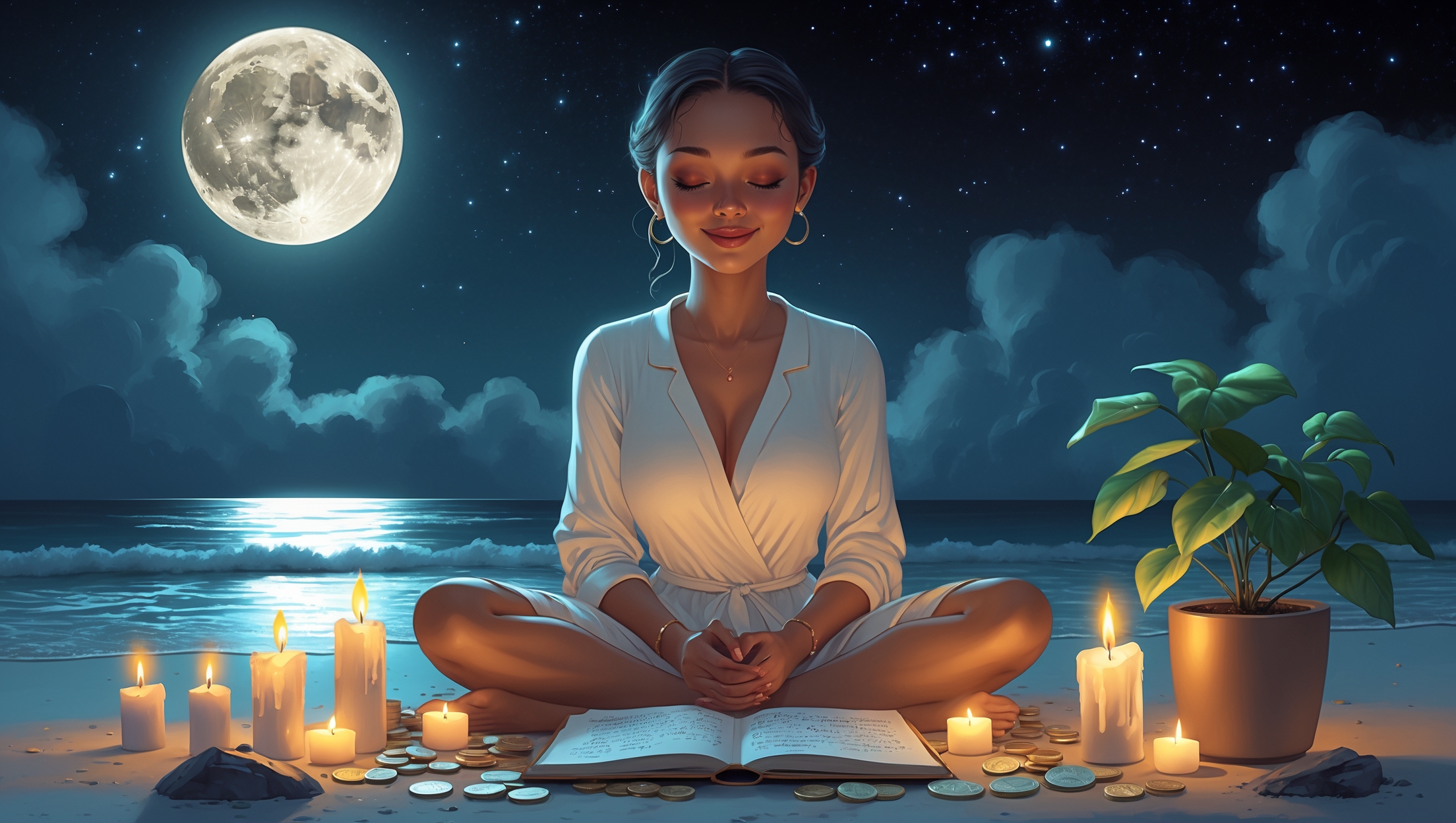 How to Manifest Money With the Moon: Proven Daily Rituals
