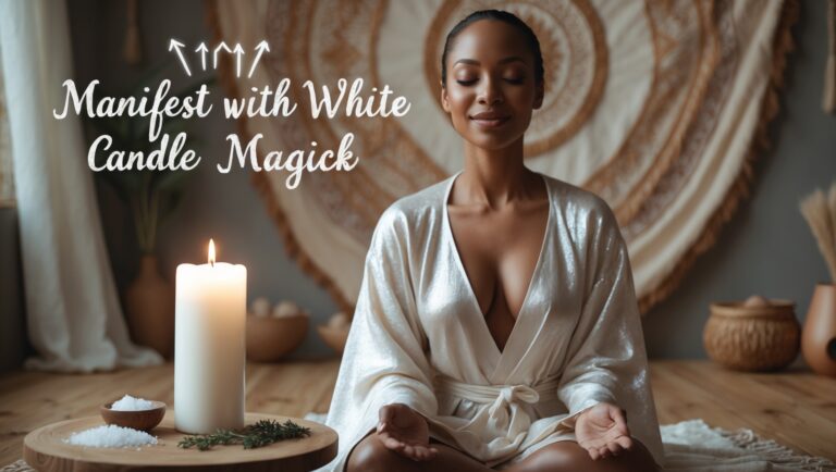 Manifest with White Candle Magick: A Simple Intention Ritual