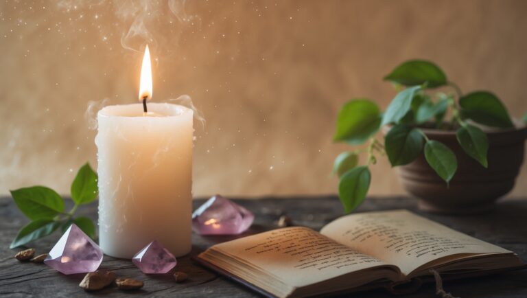 Manifesting with White Candle Magic: A Simple Intention Ritual
