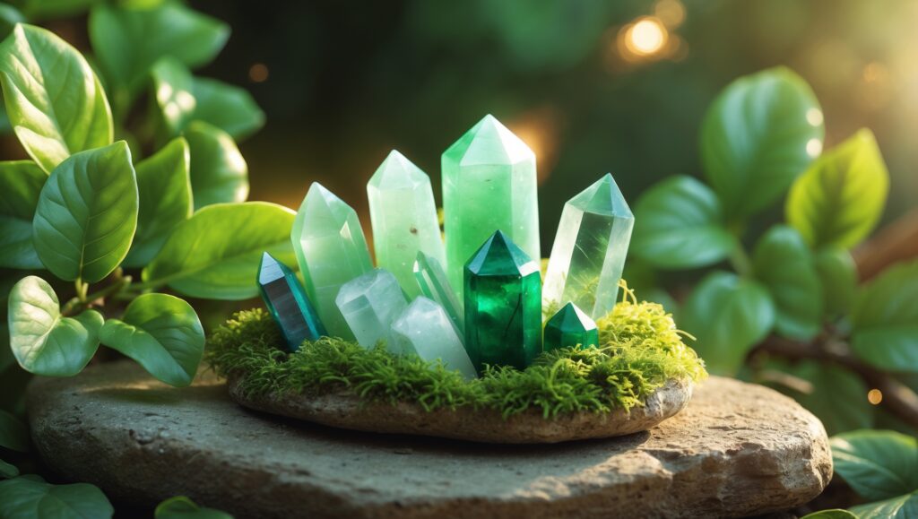 Green Crystals for Healing: Find Balance and Renewal with Nature’s Energy