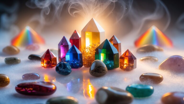 Rainbow Crystals and Multi-Colored Stones: Balance All Energies Through Light